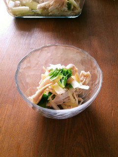 レンジで簡単♪セロリと鶏胸肉のサラダ-レシピのメイン写真