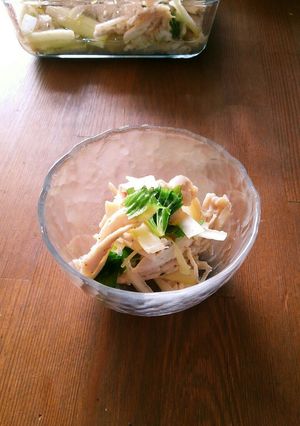 レンジで簡単♪セロリと鶏胸肉のサラダ-レシピのメイン写真