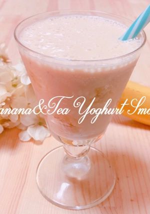 TV紹介♡バナナ紅茶ヨーグルトスムージー-レシピのメイン写真