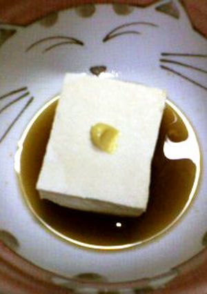 意外なおいしさ！？からしポン酢やっこ-レシピのメイン写真