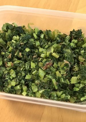 ご飯に合う大根葉♪-レシピのメイン写真