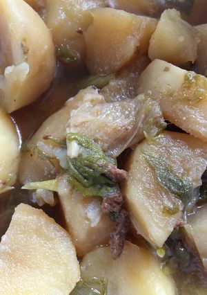じゃがいもと長ネギの煮物-レシピのメイン写真
