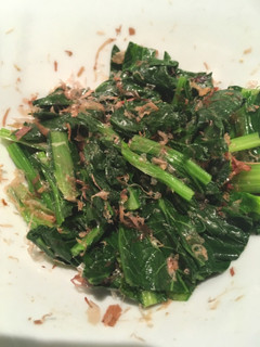 納豆のタレ×レンジでほうれん草のおひたし-レシピのメイン写真