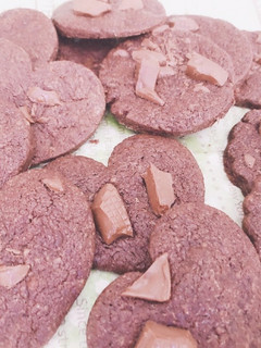 簡単 濃厚 チョコクッキー混ぜて焼くだけ-レシピのメイン写真