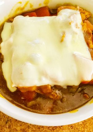簡単！厚揚げのカレーチーズ焼き-レシピのメイン写真