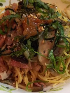 和風きのこスパゲティー-レシピのメイン写真
