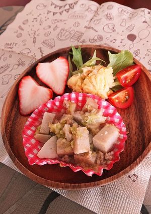 離乳食☆里芋と白菜の煮付け☆-レシピのメイン写真