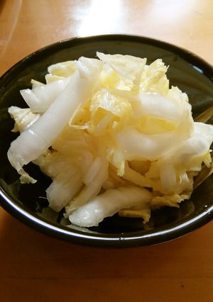 白菜の消費に！お酢でさっぱり漬物-レシピのメイン写真