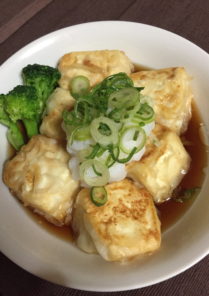 簡単☆シンプルな揚げだし豆腐出汁仕立て-レシピのメイン写真