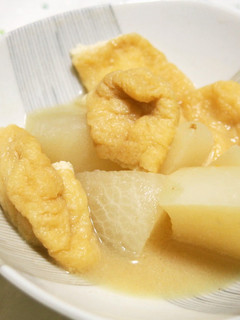 大根と油揚げ白みそ煮♪-レシピのメイン写真