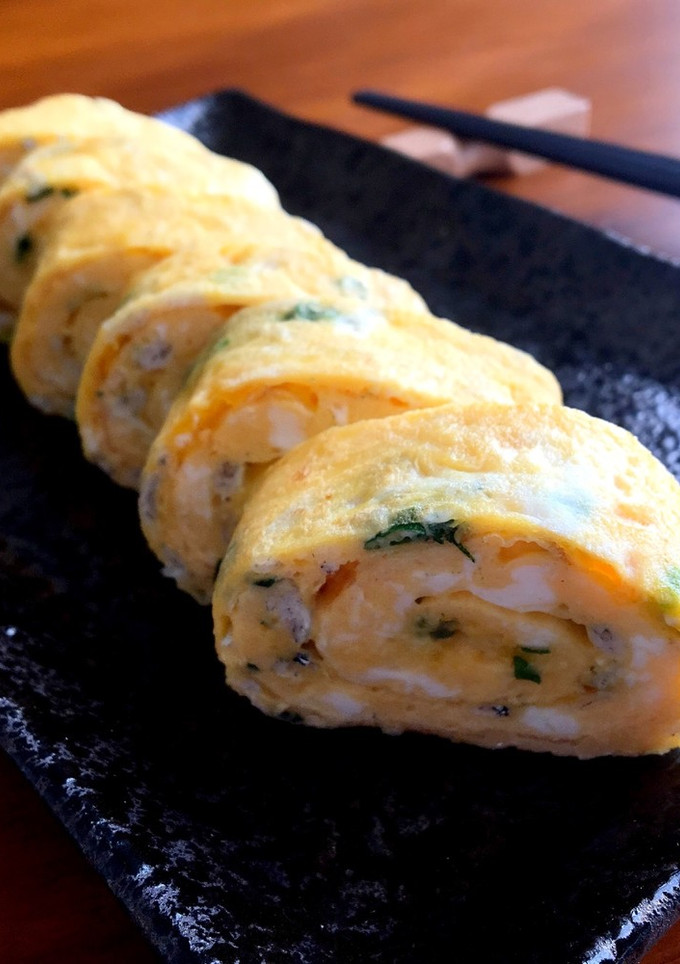 しらすとねぎの卵焼き-レシピのメイン写真