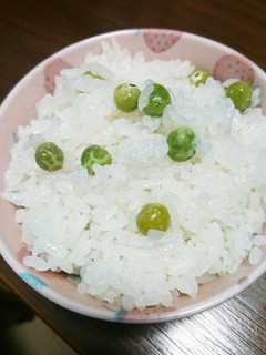 豆ご飯(*^_^*) 3合分-レシピのメイン写真