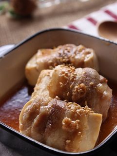 豆腐の肉巻きすき焼き風-レシピのメイン写真