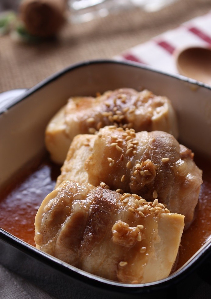 豆腐の肉巻きすき焼き風-レシピのメイン写真