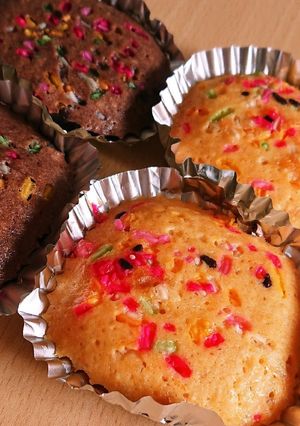 カップケーキ♪材料4つで簡単♪-レシピのメイン写真