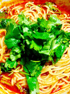 辛モツうどん-レシピのメイン写真
