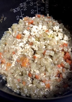 ナスとひき肉の煮浸し☆離乳食中・後期-レシピのメイン写真