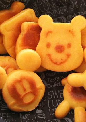 ホットケーキミックスでマドレーヌ【覚書】-レシピのメイン写真