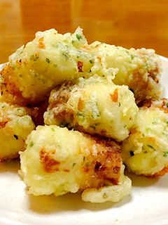 ちくわのチーズ入り磯辺揚げ *☻*-レシピのメイン写真