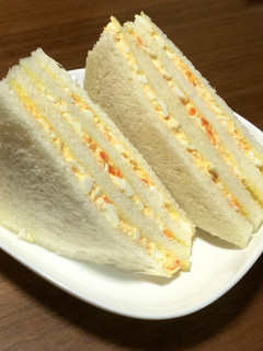 雑な男料理:卵サンド!!-レシピのメイン写真