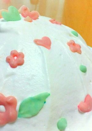 春のいちごドームケーキ　ひな祭りにも♪-レシピのメイン写真