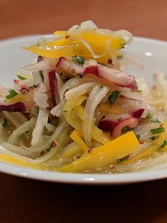 タコはセロリと共にサラダ風マリネで食う!-レシピのメイン写真