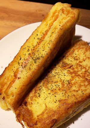 ハムとチーズの簡単フレンチトースト✧*-レシピのメイン写真