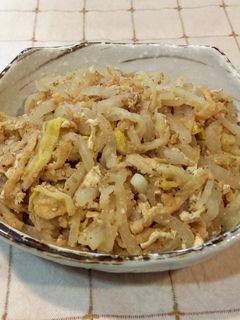 白菜と大根と油揚げのごま和え-レシピのメイン写真