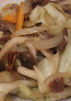 牛肉の野菜炒め-レシピのメイン写真