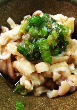 簡単美味・鶏皮ポン酢-レシピのメイン写真