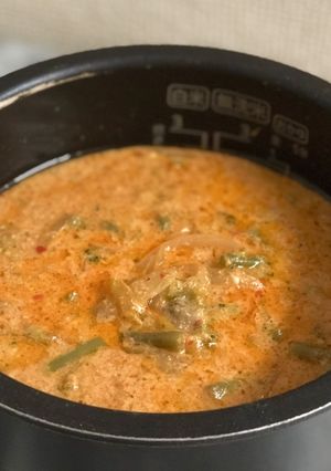 炊飯器だけ!スイッチ押すだけ☆タイカレー-レシピのメイン写真