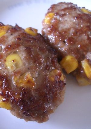 お弁当にいかが？ミニコーンハンバーグ♪-レシピのメイン写真