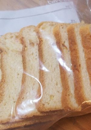 ずぼら便利NA食パンの冷凍保存♪-レシピのメイン写真
