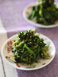 ほうれん草の生姜醤油和え【作り置き】-レシピのメイン写真