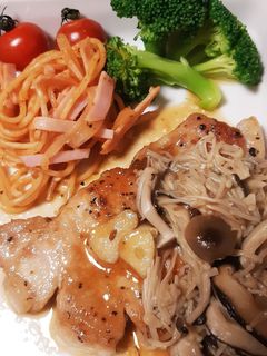 ガーリック風味の和風ポークソテー-レシピのメイン写真