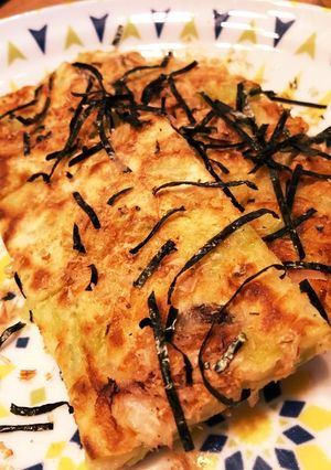 たこ焼き粉の余りで、たこ入りチヂミ-レシピのメイン写真