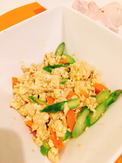 豆腐レシピの副菜に!適当野菜で中華炒め-レシピのメイン写真