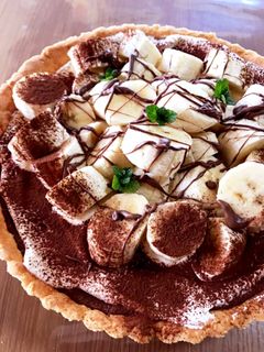 チョコバナナタルト-レシピのメイン写真