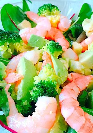 デパ地下✨アボカドと海老のグリーンサラダ-レシピのメイン写真