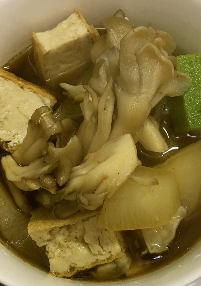 厚揚げと舞茸と大根の煮干し風味の煮物-レシピのメイン写真