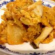 味付けいらず、キムチとツナのオムレツ風