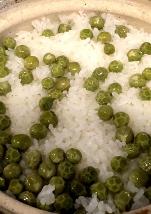 ミネアサヒで炊く土鍋で1合豆ごはん-レシピのメイン写真