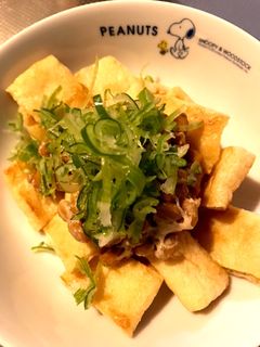 油揚げON納豆★ささっとおつまみ-レシピのメイン写真