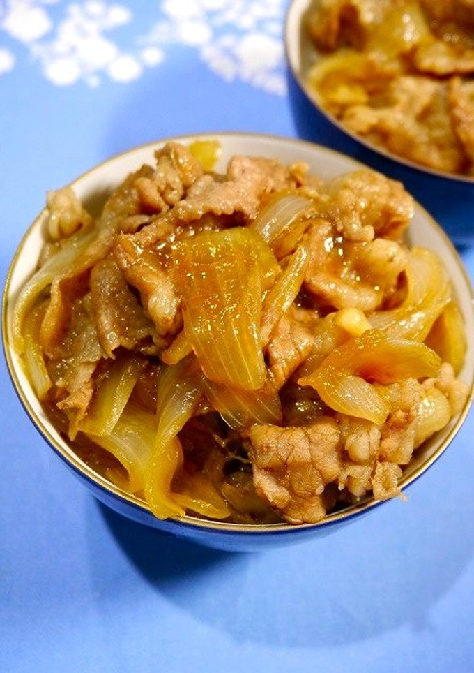 簡単！牛丼☆とろとろ玉葱-レシピのメイン写真