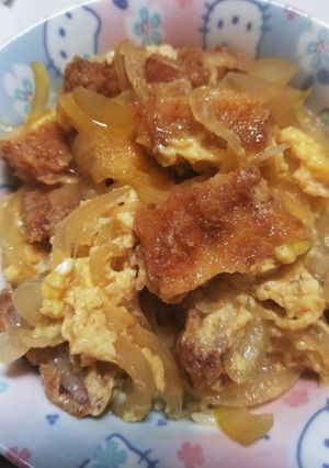 一人分！簡単かつ丼！-レシピのメイン写真