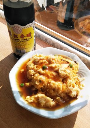 鎮江香酢で☆本格的な味がするカニ玉-レシピのメイン写真