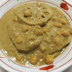 カレーの壺でひよこ豆とれんこんのカレー-レシピのメイン写真