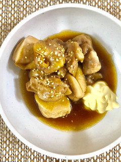 鶏の照り焼きマヨネーズ添え-レシピのメイン写真