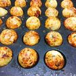 たこ焼きの変わり種、砂肝入れてみました。