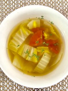 あるもので簡単コンソメスープ-レシピのメイン写真